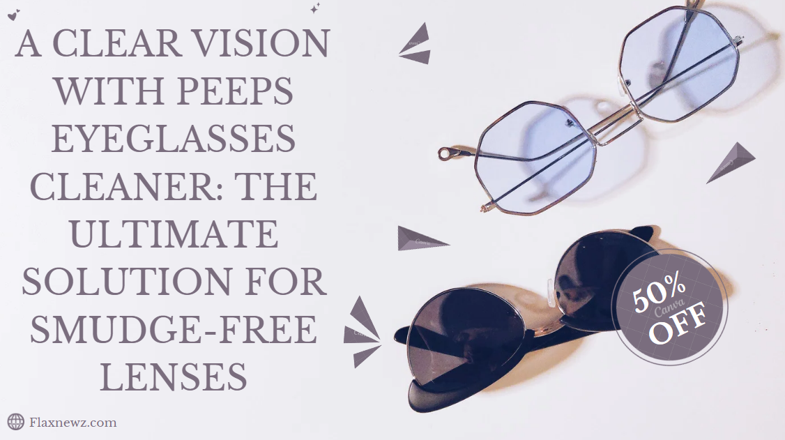 Peeps Eyeglasses Cleaner