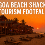 Goa beach shack tourism footfall