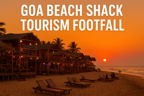 🌴 Goa Beach Shack Tourism Footfall: Why Visitors Can’t Resist the Charm Goa beach shack tourism footfall